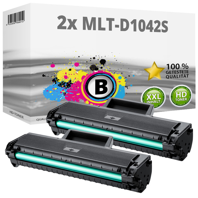 Sparset ersetzt Samsung MLT-D1042S enthält 2x Tonerkartusche