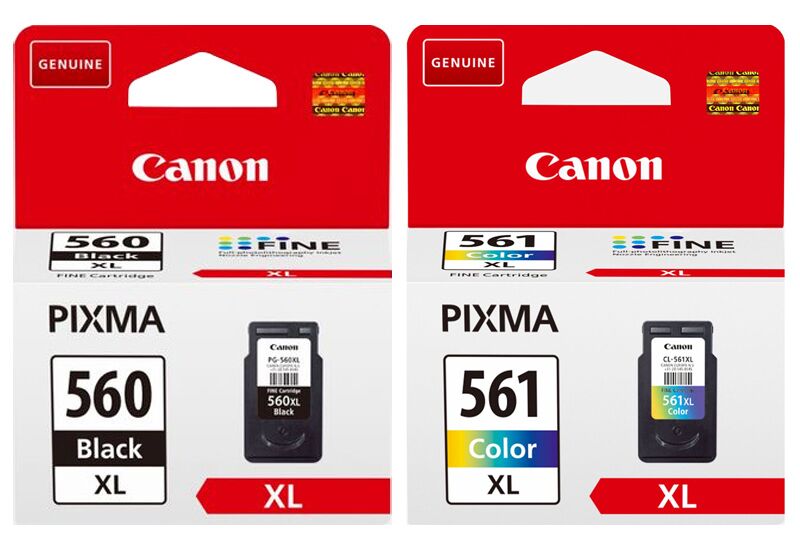 Original Canon 3712C001 / PG560 XL + CL561 XL Druckkopfpatrone Multipack
