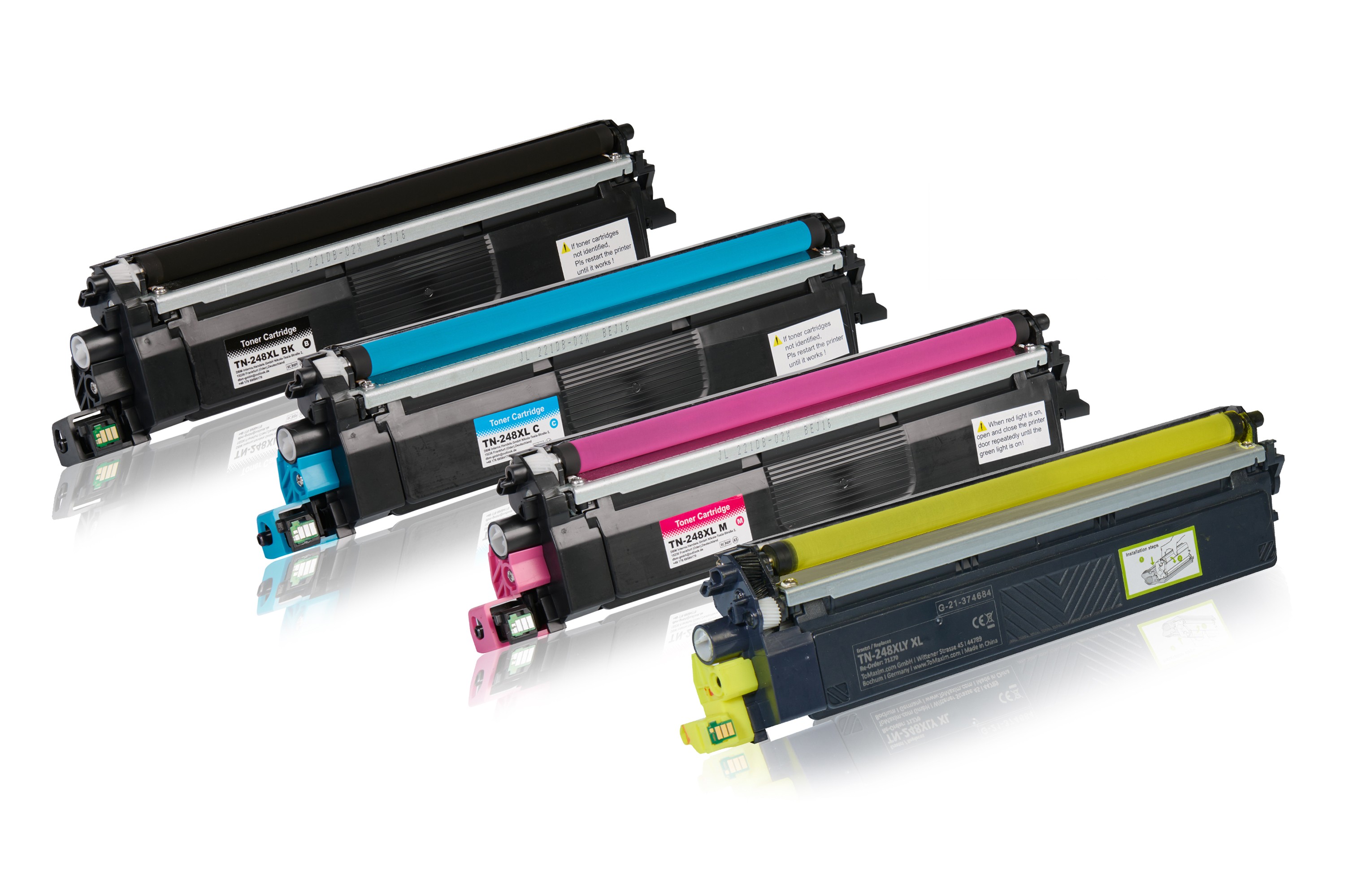 Kompatibel zu Brother TN-248XLVAL Tonerkartusche, Multipack