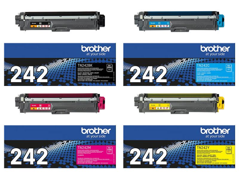 Original Brother TN-242BKCMY Multipack