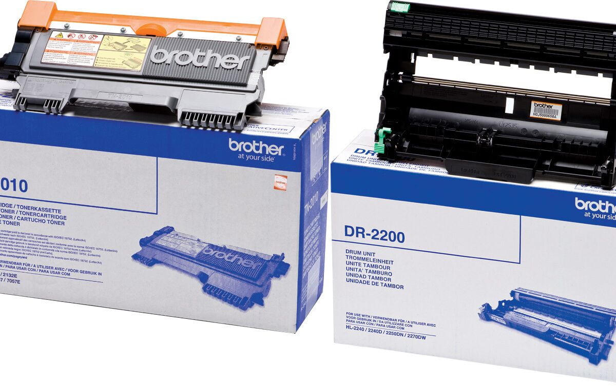 Original Brother TN2010 Toner + DR2200 Trommel