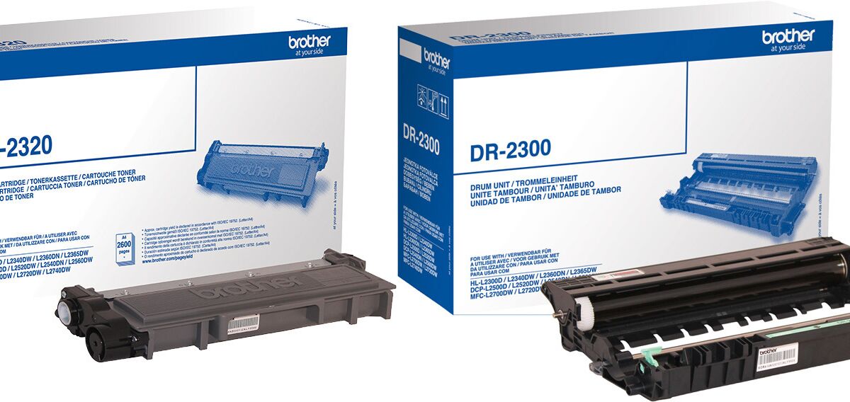 Original Brother Toner TN-2320 + DR-2300 Trommel
