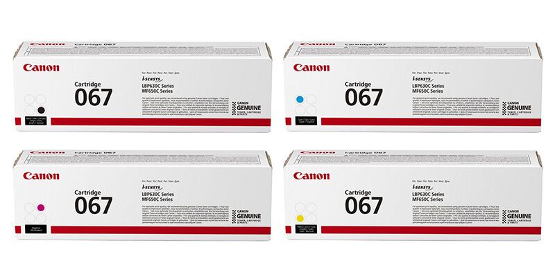 Original Canon 067 Toner Multipack