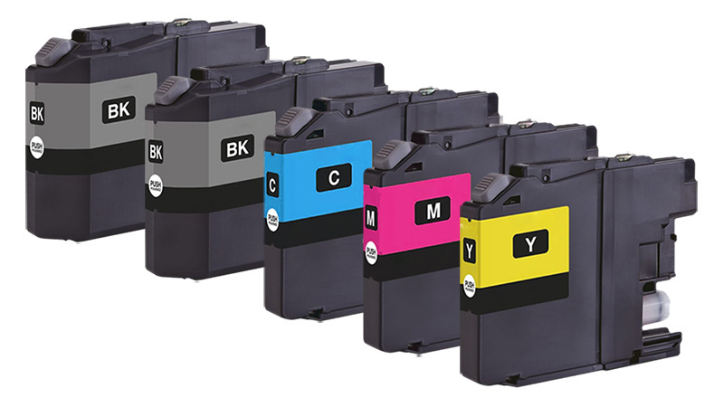 Multipack Kompatibel zu Brother LC-421 VAL enthält 5x Tintenpatrone