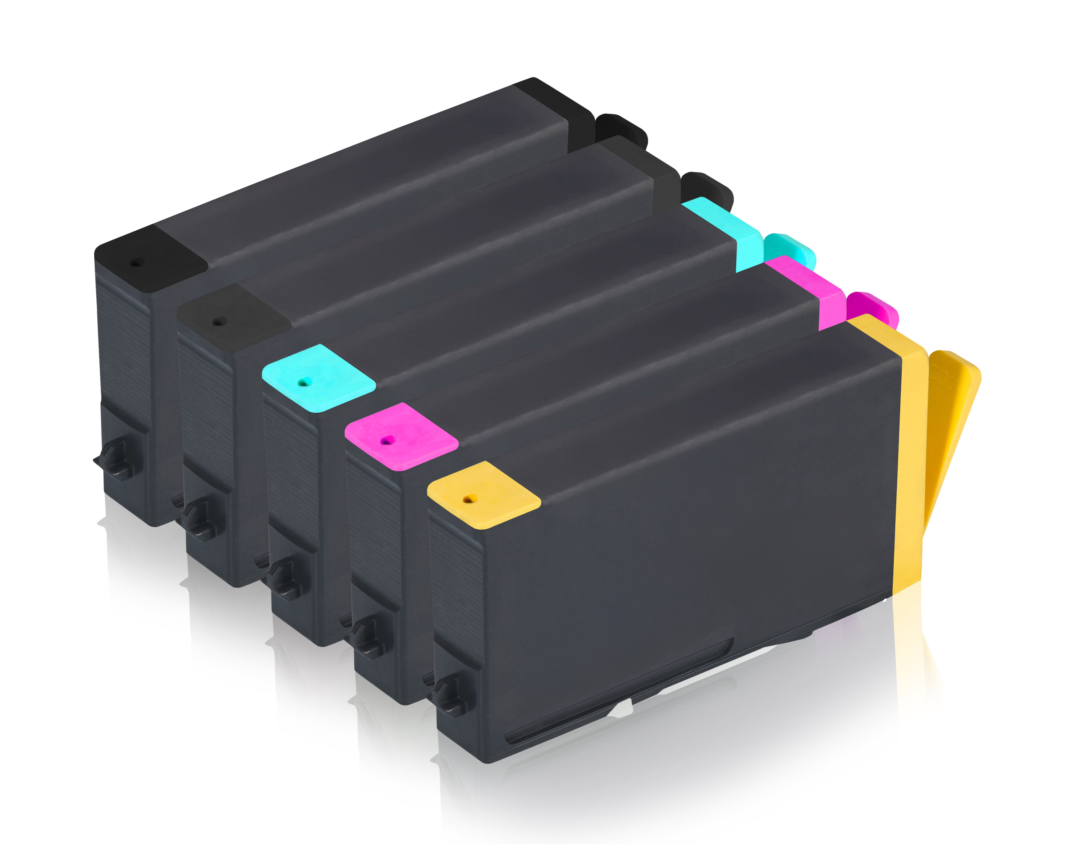 Multipack Kompatibel zu Canon PFI-102 / PFI-104 enthält 5x Tintenpatrone