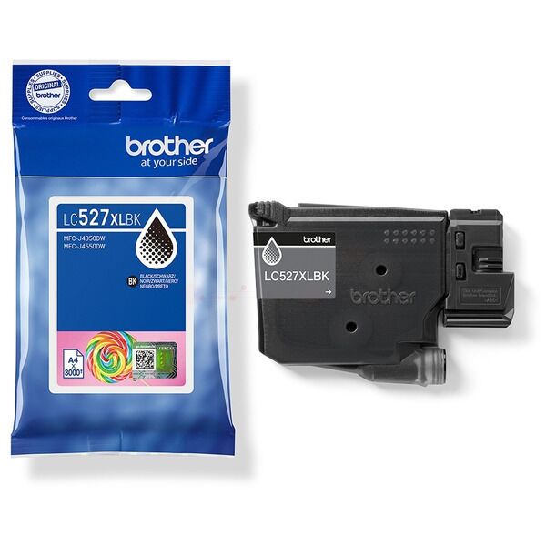 Original Brother LC527XLBK Tintenpatrone schwarz