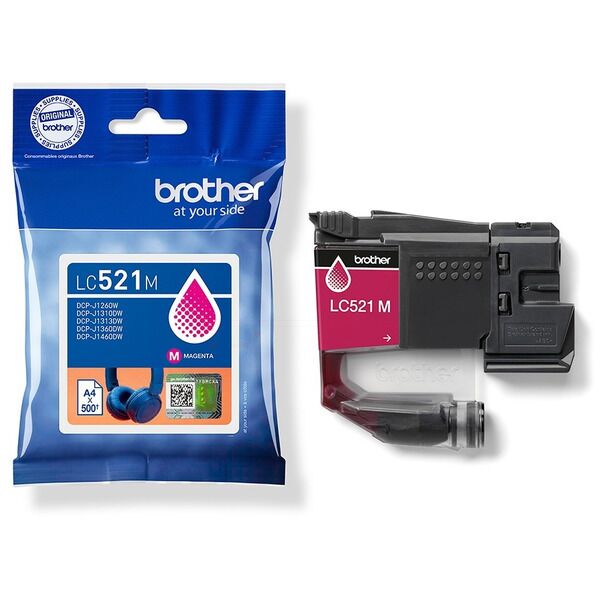 Original Brother LC521M Tintenpatrone magenta