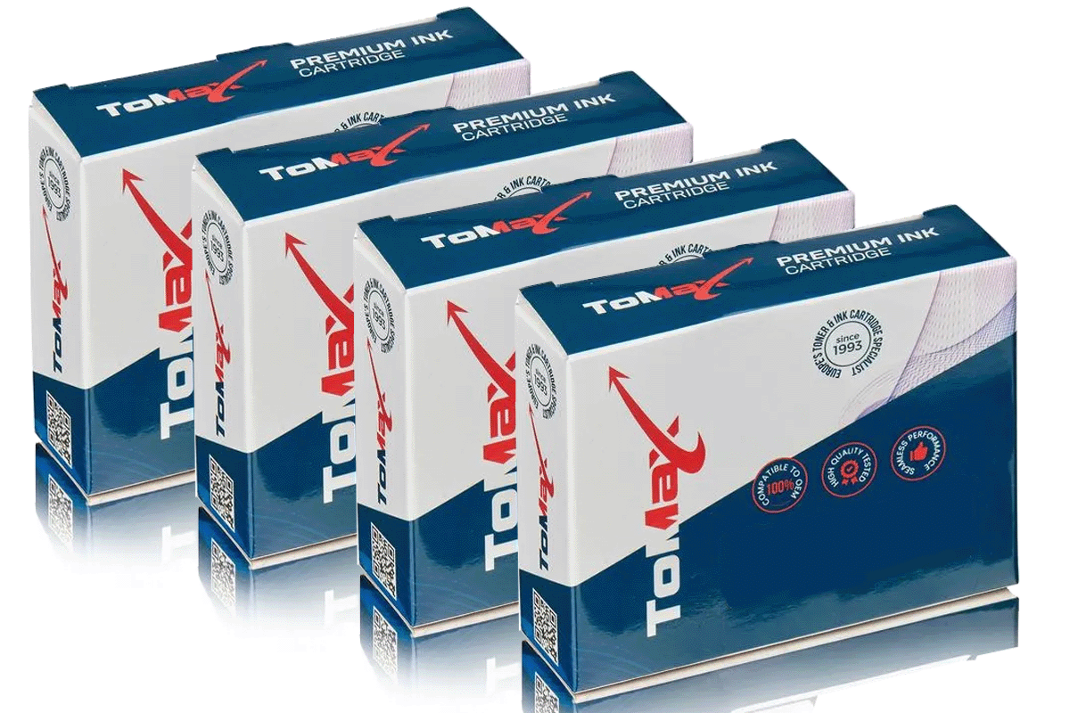 ToMax Premium Multipack ersetzt Brother LC-421 VAL enthält 4x Tintenpatrone