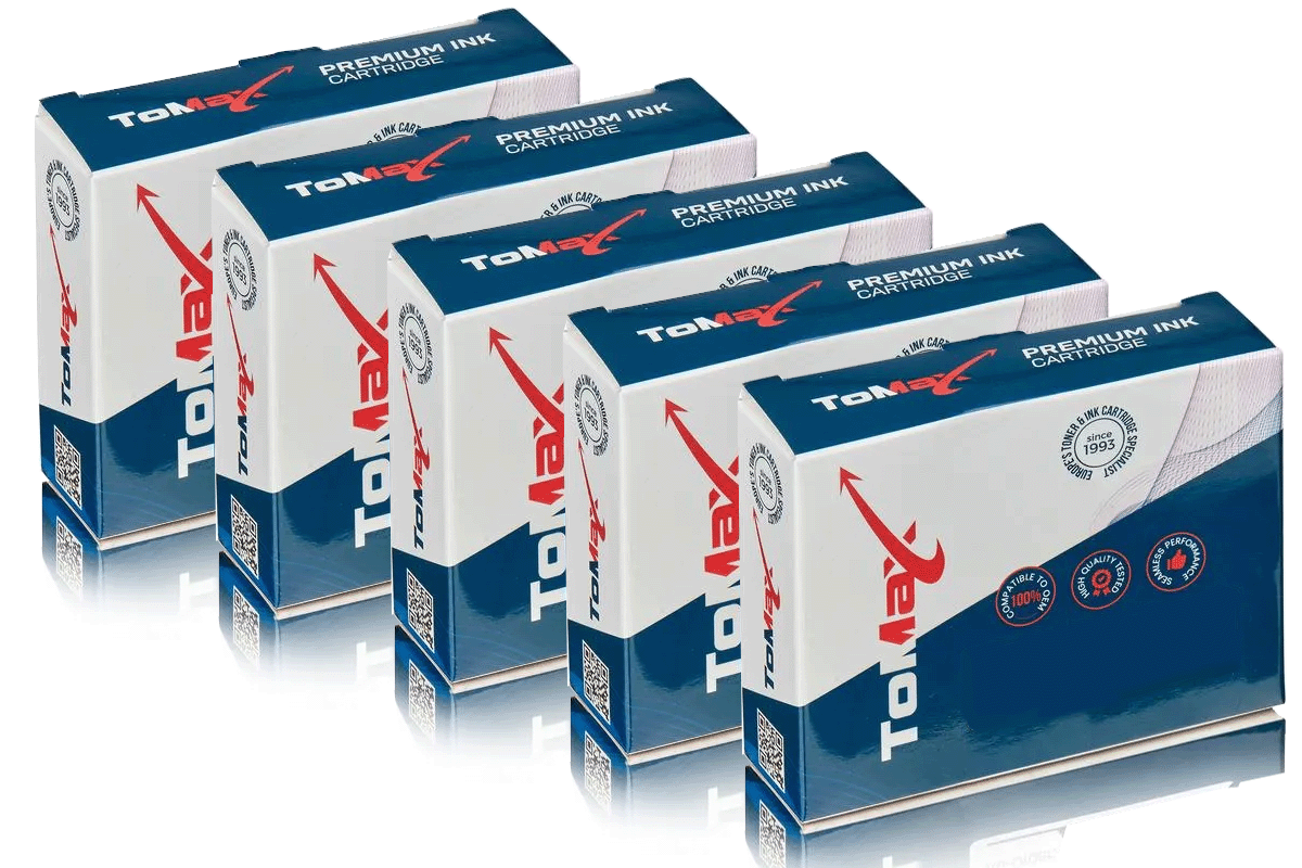 ToMax Premium Multipack ersetzt Brother LC-424VAL enthält 4x Tintenpatrone