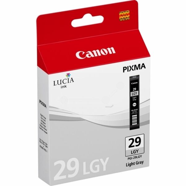 Original Canon PGI29LGY (4872B001) Tintenpatrone grau
