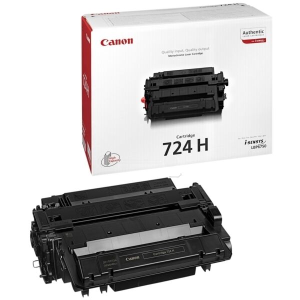 Original Canon 724H (3482B002) Toner schwarz