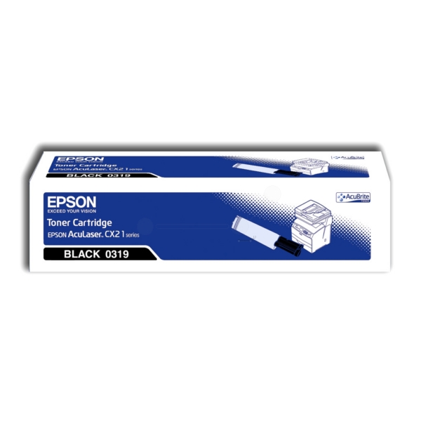 Original Epson C13S050319 / 0319 Toner schwarz