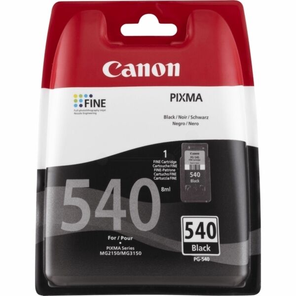 Original Canon PG540 (5225B005) Druckkopfpatrone schwarz