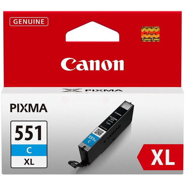 Original Canon CLI551CXL (6444B001) Tintenpatrone cyan
