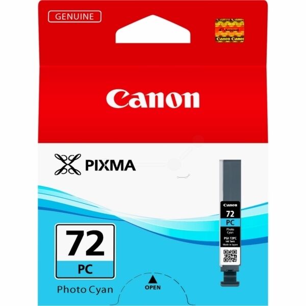 Original Canon PGI72PC (6407B001) Tintenpatrone cyan hell