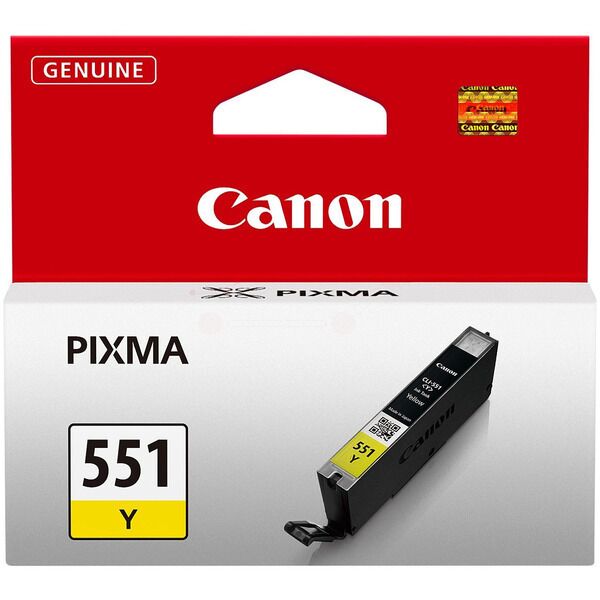 Original Canon CLI551Y (6511B001) Tintenpatrone gelb