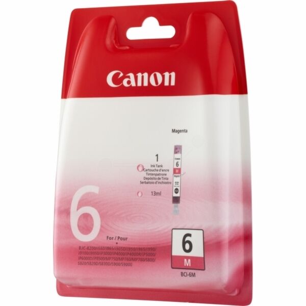 Original Canon BCI6M (4707A002) Tintenpatrone magenta