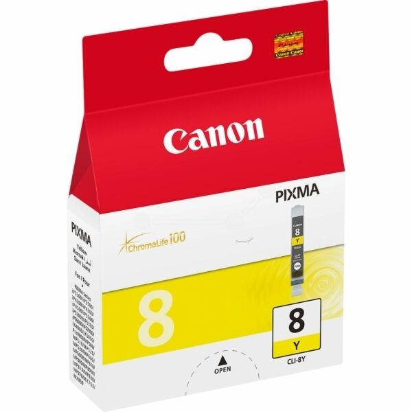 Original Canon CLI8Y (0623B001) Tintenpatrone gelb