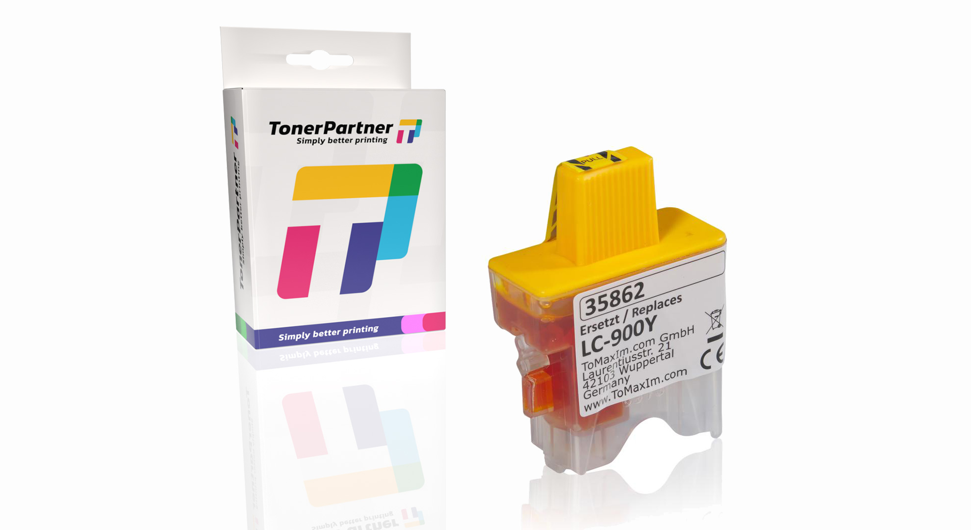 Kompatibel zu Brother LC-900Y XL Tintenpatrone, gelb
