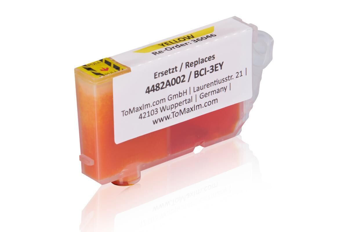 Kompatibel zu Canon 4482A002 / BCI-3EY Tintenpatrone, gelb