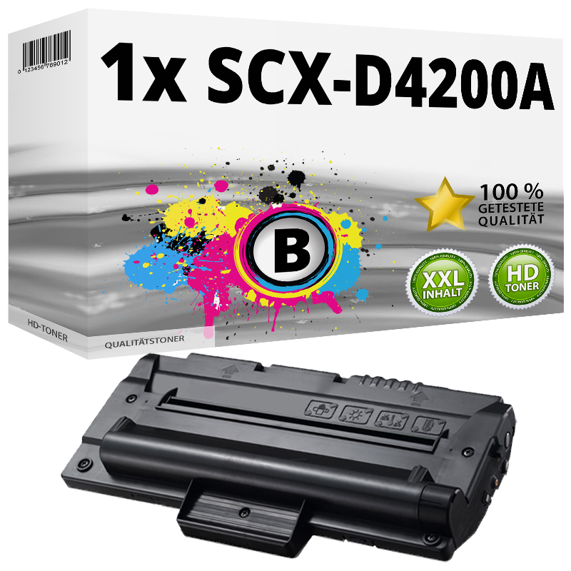 Kompatibel zu Samsung SCX-D4200A/ELS Tonerkartusche, schwarz