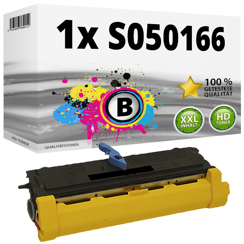 Kompatibel zu Epson C13S050166 / S050166 Tonerkartusche, schwarz