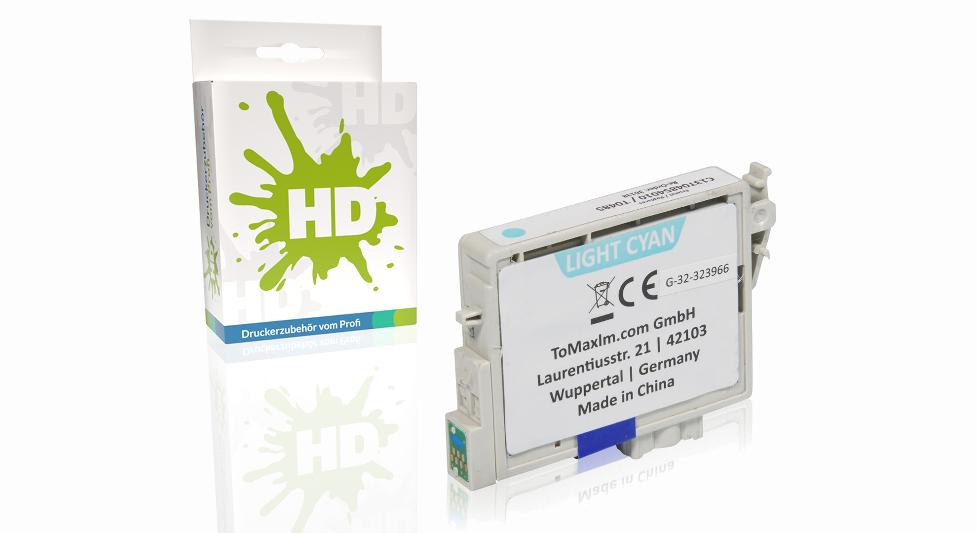 Kompatibel zu Epson C13T04854010 / T0485 Tintenpatrone, light cyan