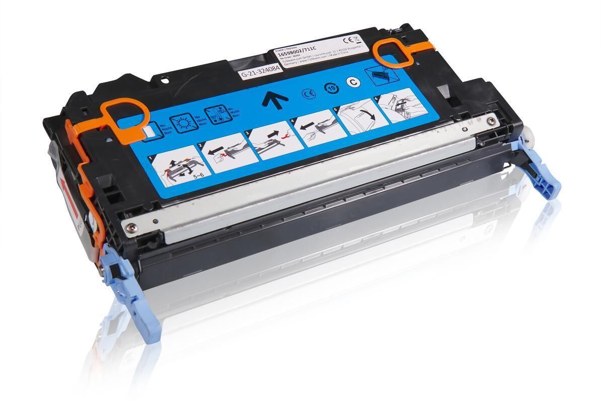 Kompatibel zu Canon 1659B002 / 711C Tonerkartusche, cyan