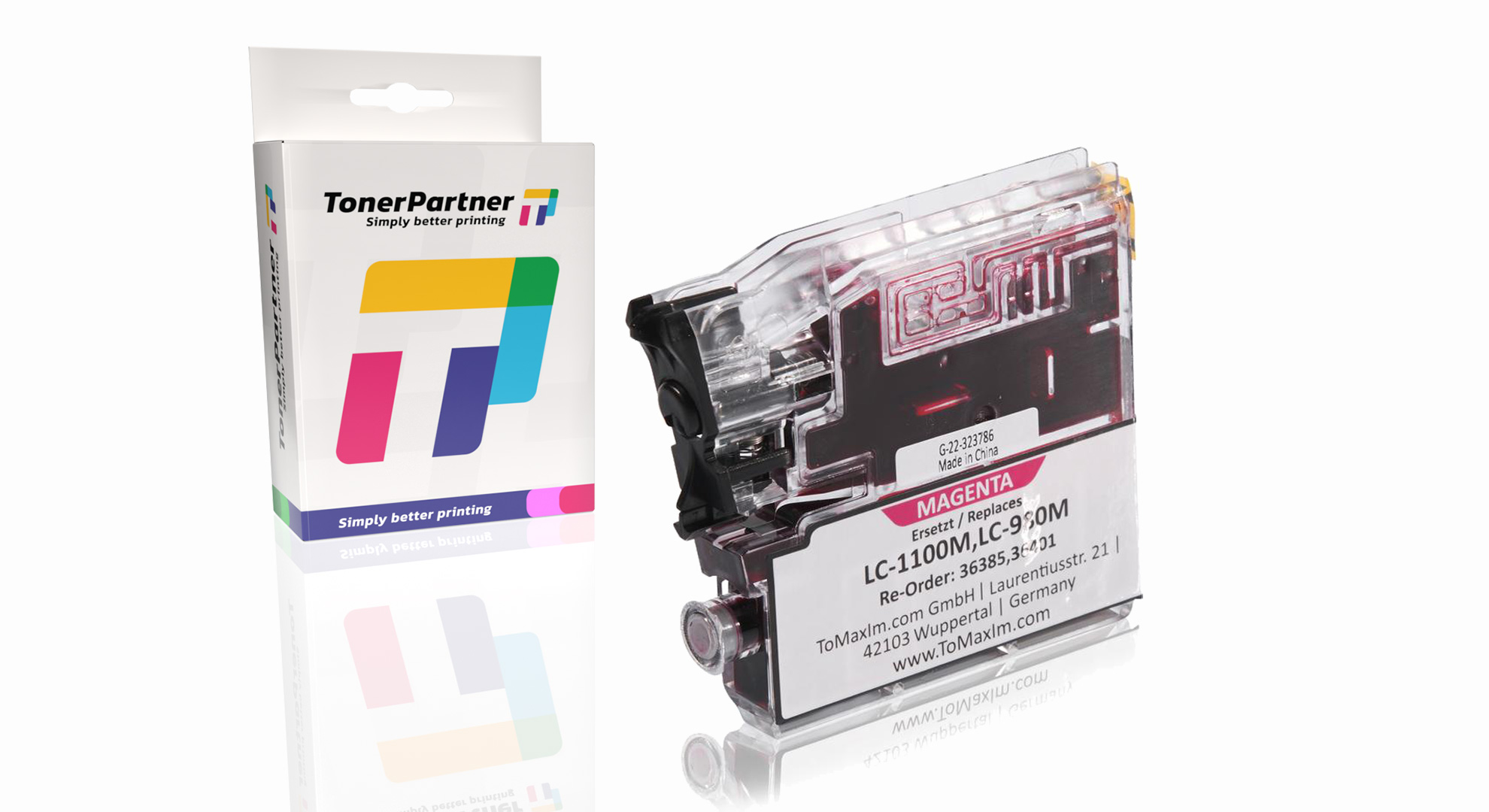 Kompatibel zu Brother LC-1100M XXL Tintenpatrone, magenta