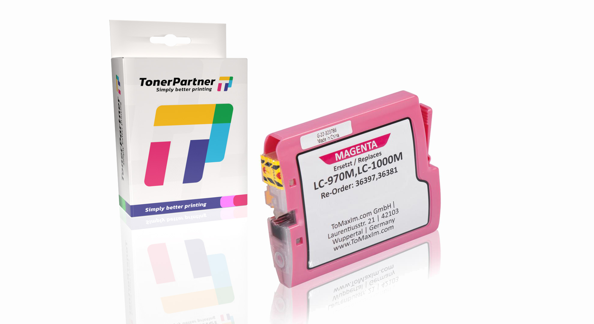 Kompatibel zu Brother LC-970M Tintenpatrone, magenta