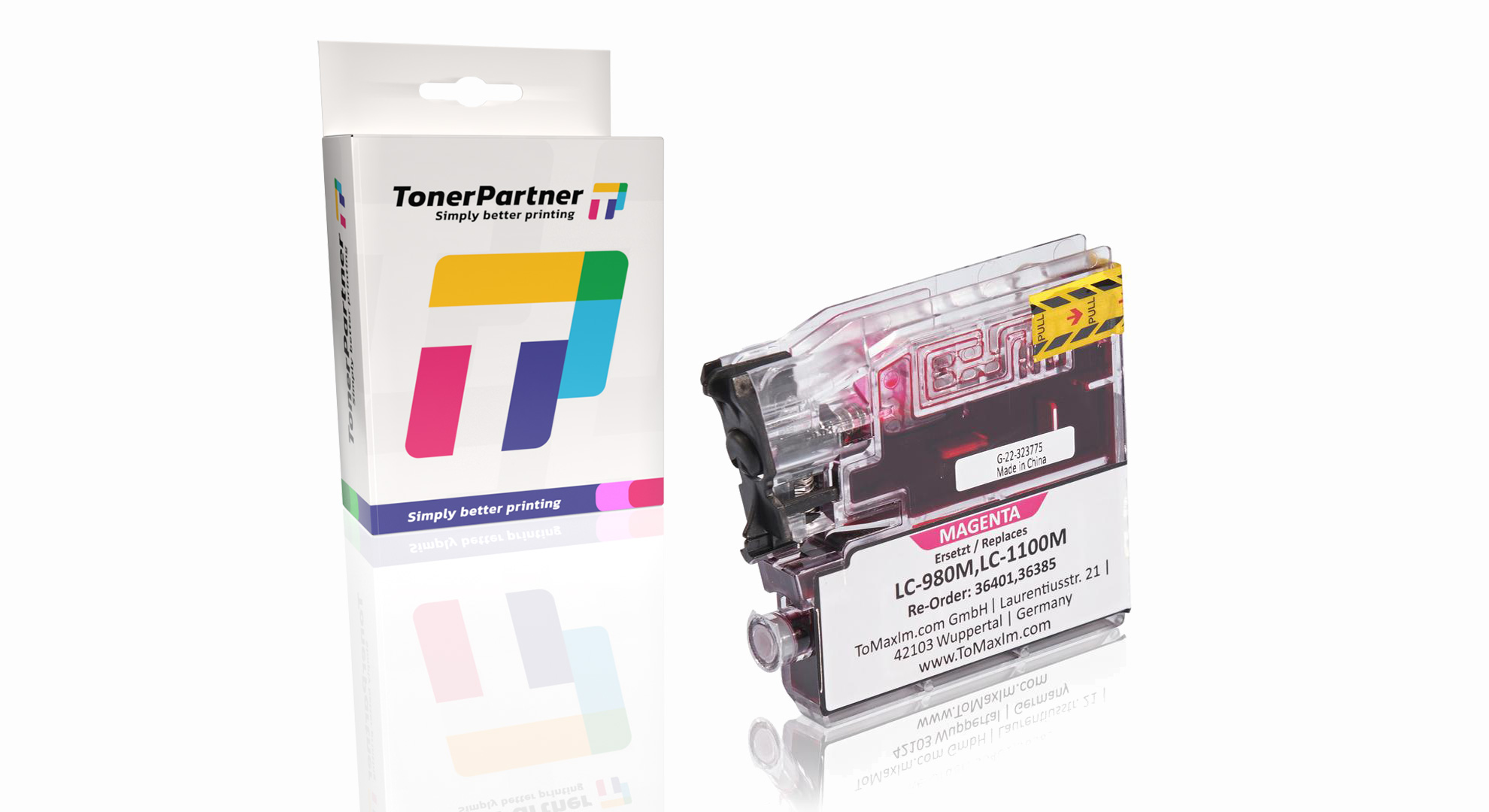 Kompatibel zu Brother LC-980M XL Tintenpatrone, magenta