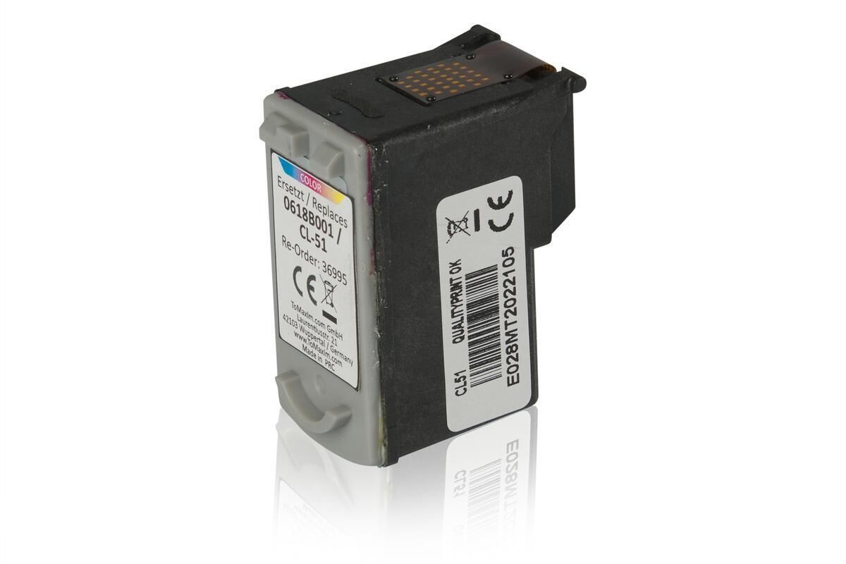 Kompatibel zu Canon CL-51 (0618B001) Druckkopfpatrone, color