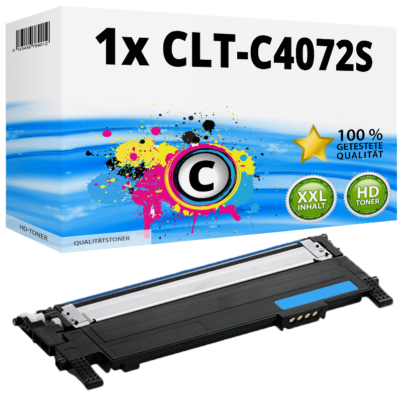 Kompatibel zu Samsung CLT-C4072S/ELS / C4072S Tonerkartusche, cyan