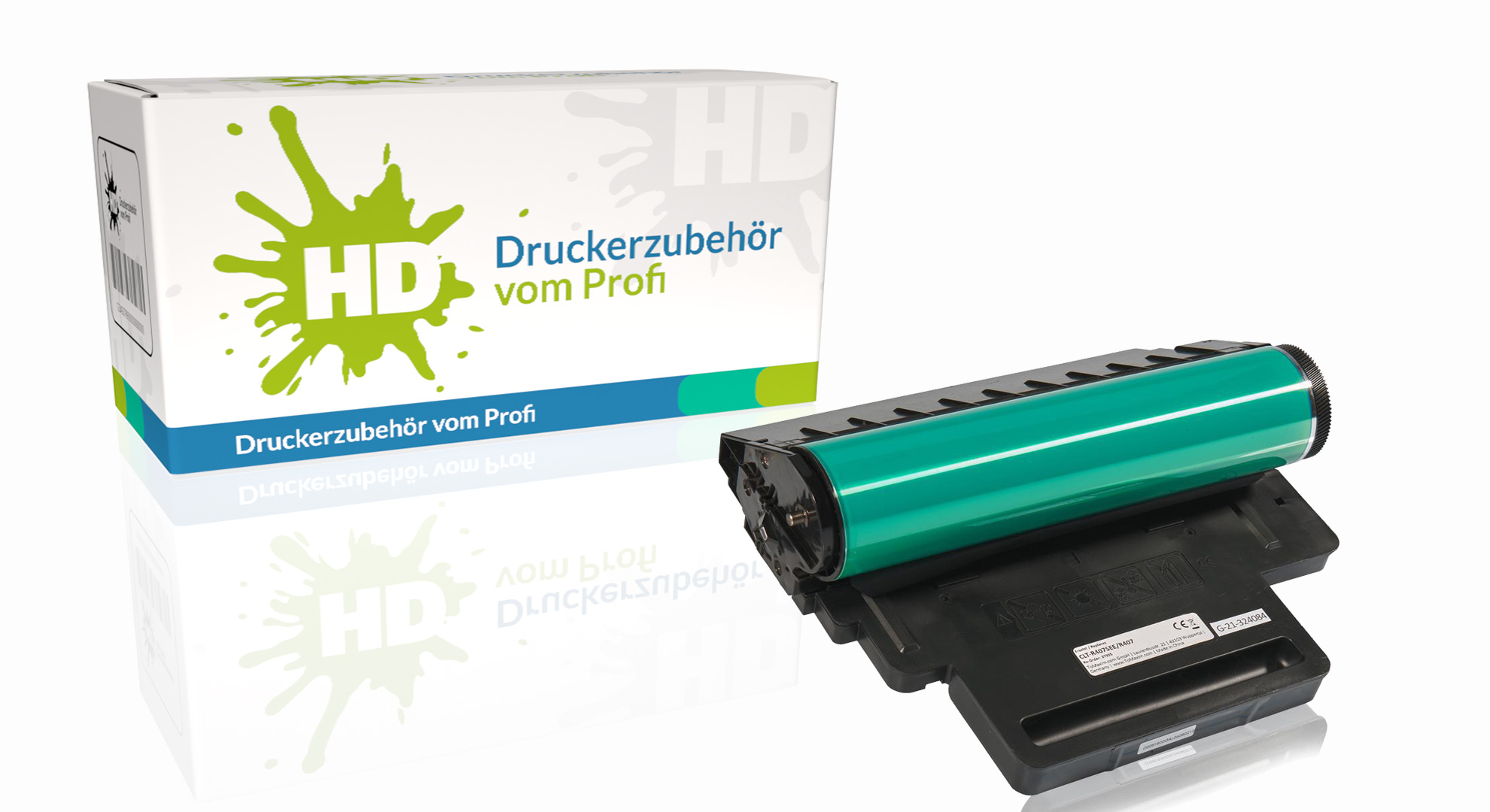 Kompatibel zu Samsung CLT-R407SEE / R407 Bildtrommel, farblos