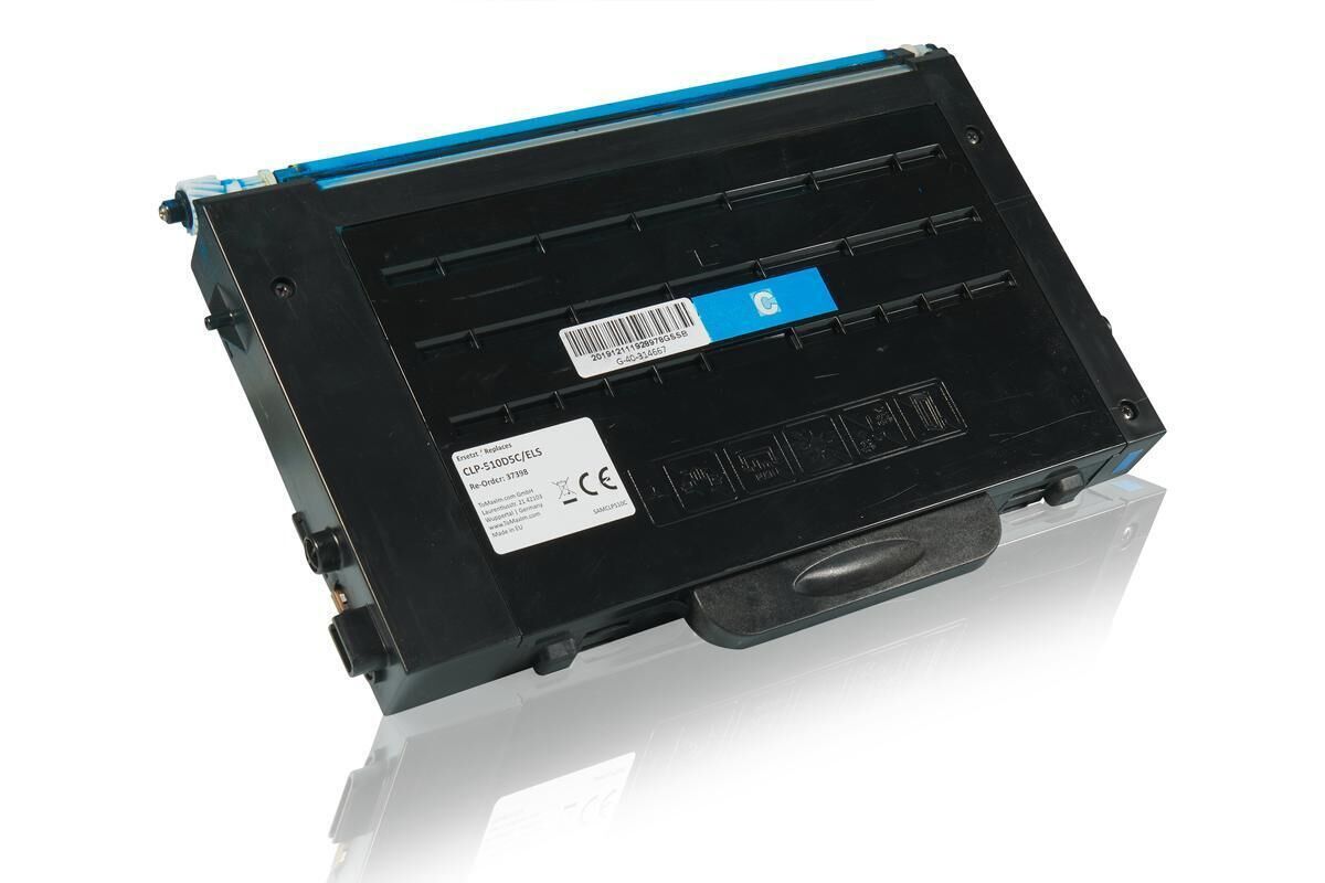 Kompatibel zu Samsung CLP-510D5C/ELS Tonerkartusche, cyan