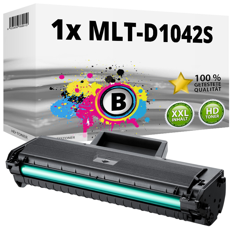 Kompatibel zu Samsung / HP MLT-D1042S/ELS / 1042S Tonerkartusche, schwarz
