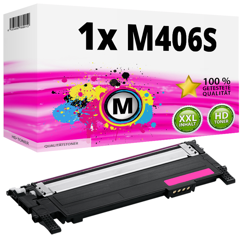 Kompatibel zu Samsung / HP CLT-M406S/ELS / M406 Tonerkartusche, magenta