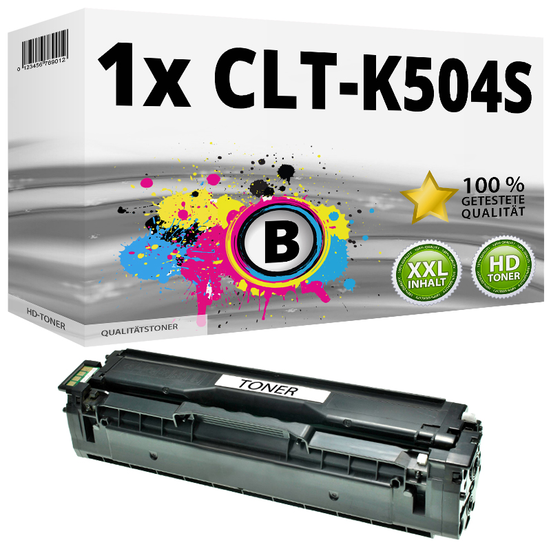 Kompatibel zu Samsung / HP CLT-K504S/ELS / K504 Tonerkartusche, schwarz