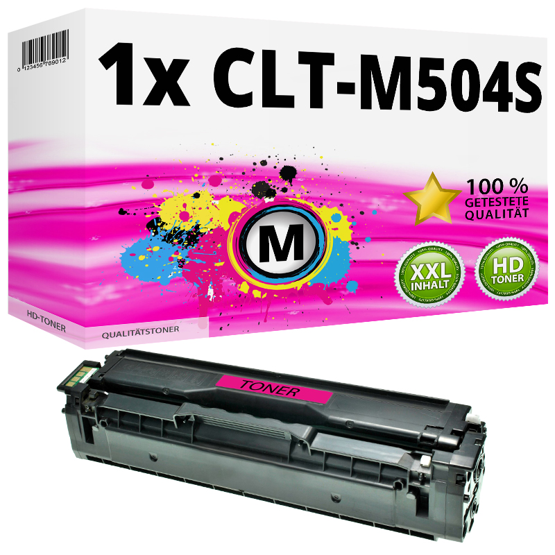 Kompatibel zu Samsung / HP CLT-M504S/ELS / M504 Tonerkartusche, magenta
