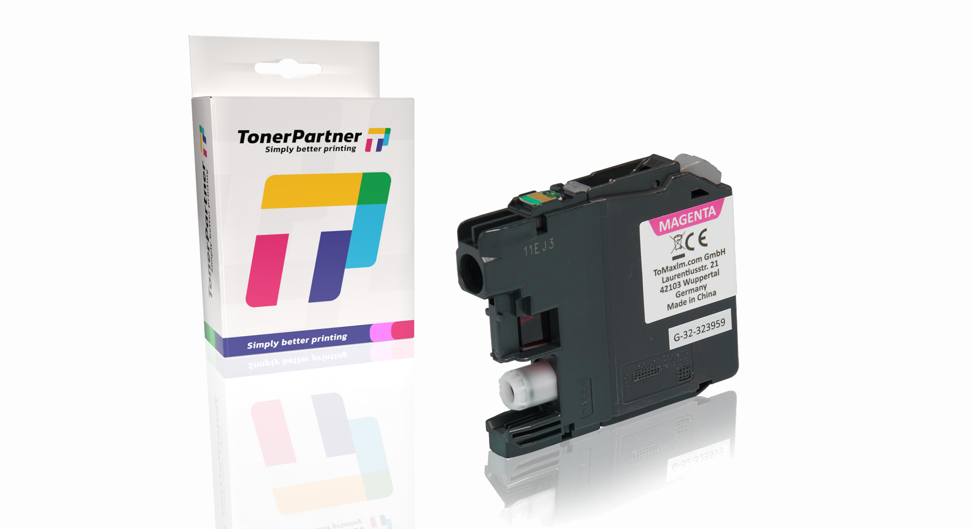 Kompatibel zu Brother LC-125XLM Tintenpatrone, magenta