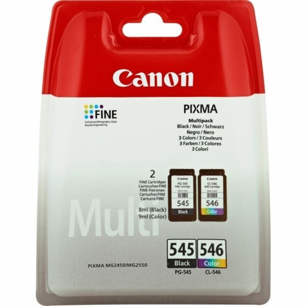 Original Canon PG545+CL546 (8287B005) Druckkopfpatrone Multipack