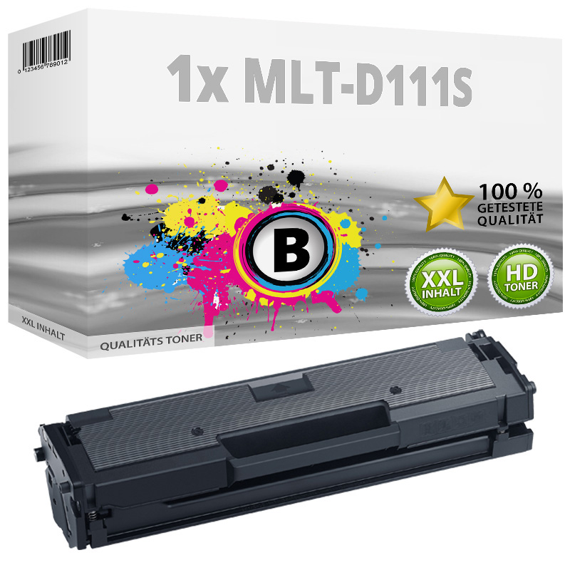 Kompatibel zu Samsung / HP MLT-D111S/ELS / 111S Tonerkartusche, schwarz