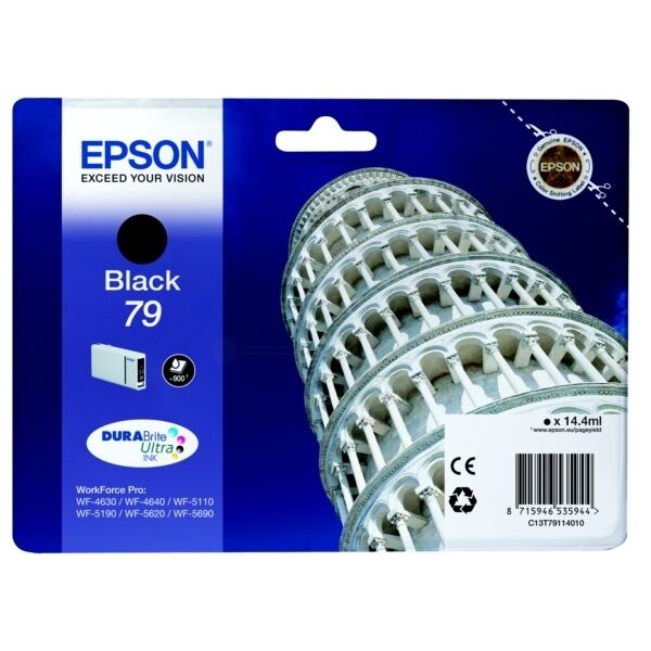 Original Epson 79 (C13T79114010) Tintenpatrone schwarz