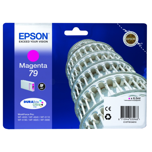 Original Epson C13T79134010 / 79 Tintenpatrone magenta
