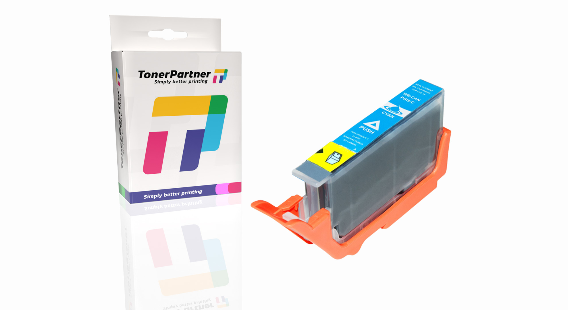 Kompatibel zu Canon 1035B001 / PGI-9C Tintenpatrone, cyan