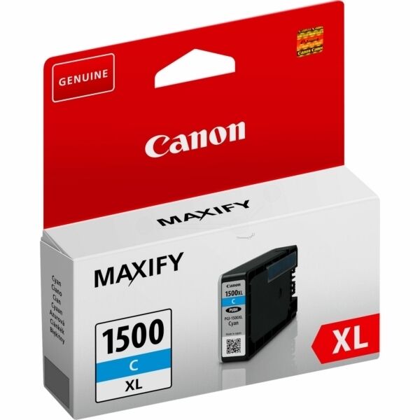 Original Canon PGI1500XLC (9193B001) Tintenpatrone cyan