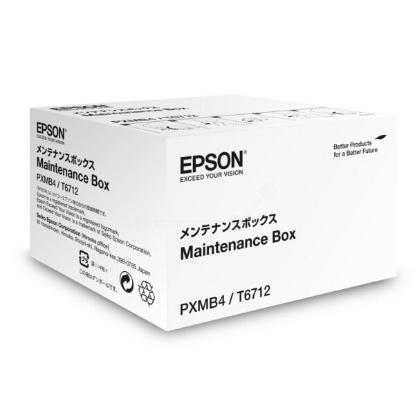 Original Epson T6712 (C13T671200) Resttintenbehälter / Wartungsbox