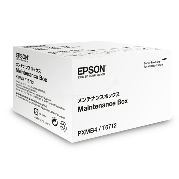 Original Epson C13T671200 / T6712 Resttintenbehälter / Wartungsbox