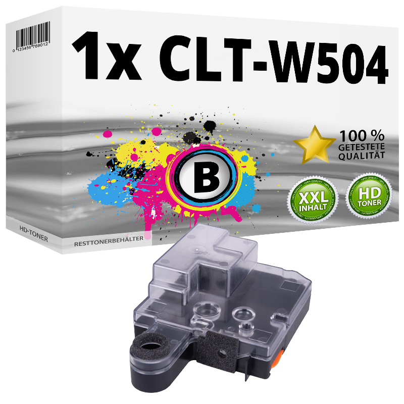 Kompatibel zu Samsung / HP CLT-W504/SEE / W504 Resttonerbehälter, farblos