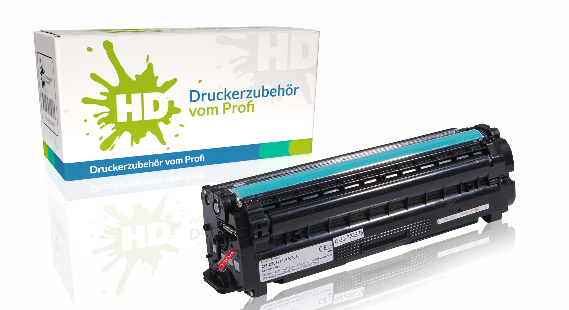Kompatibel zu Samsung / HP CLT-C505L/ELS / C505L Tonerkartusche, cyan